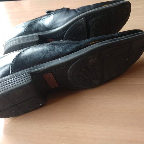 Dexter Comfort Memory Foam Men’s Size 7 Black Slip On Dress Shoes - Picture 5 of 5